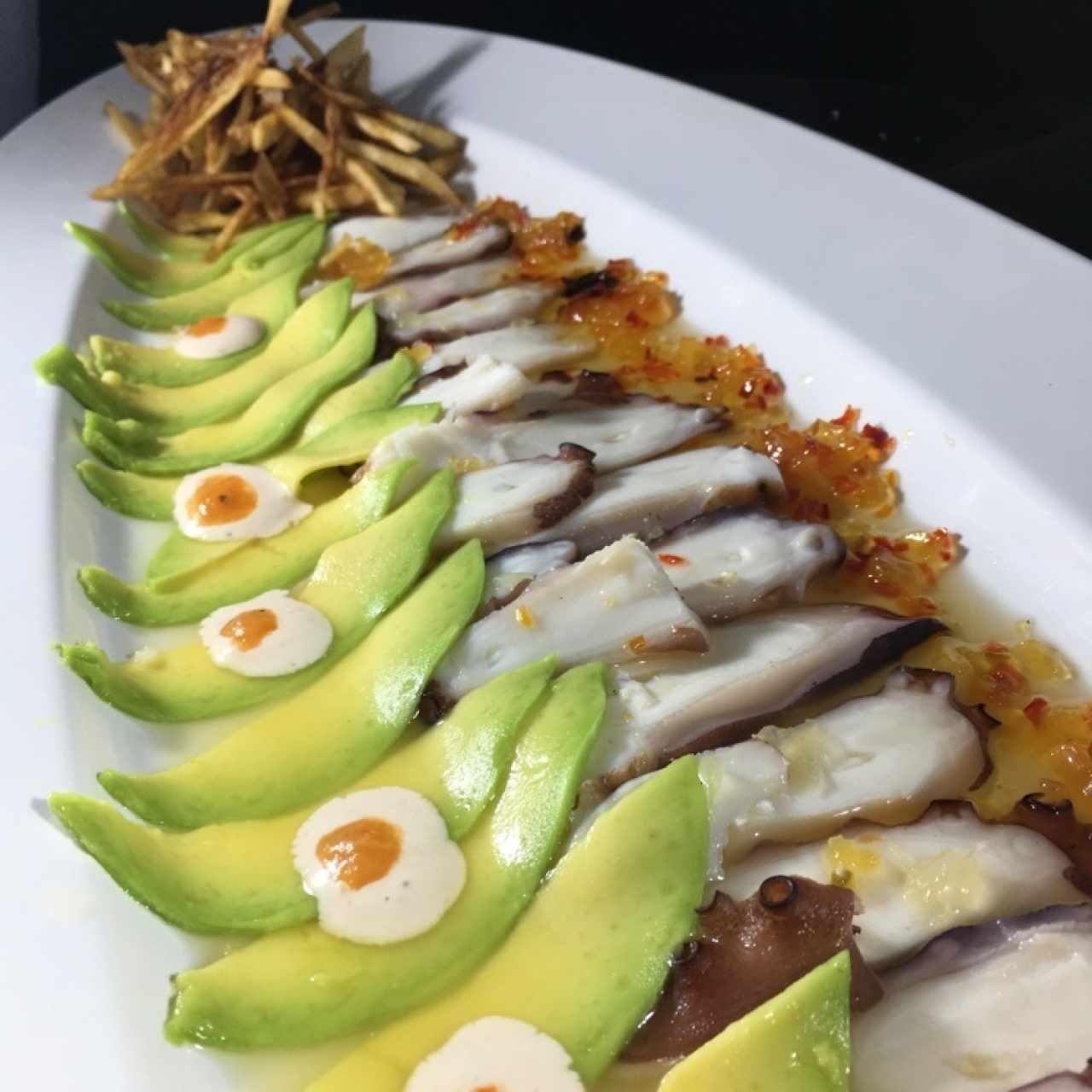 Tiradito de pulpo