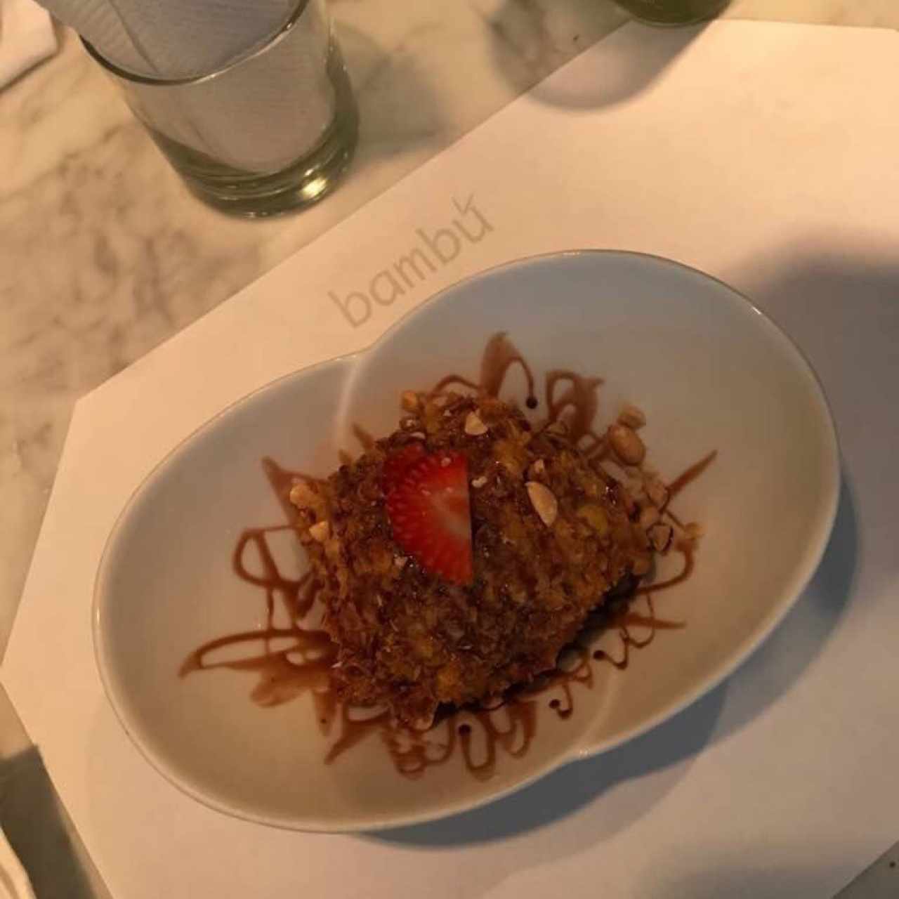 helado frito
