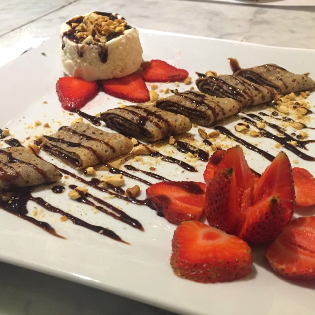 Crepe de Nutella.