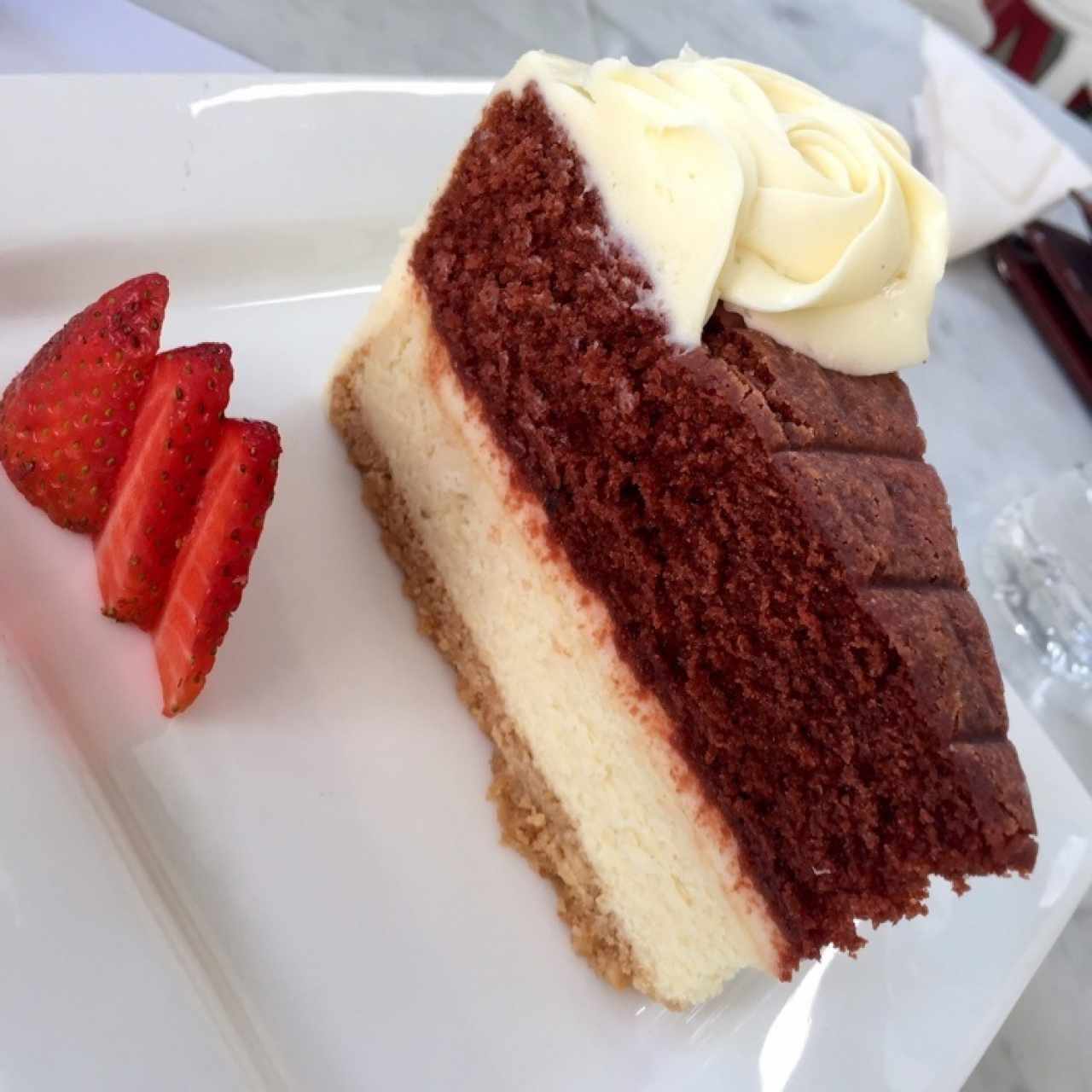 Red Velvet Cheesecake