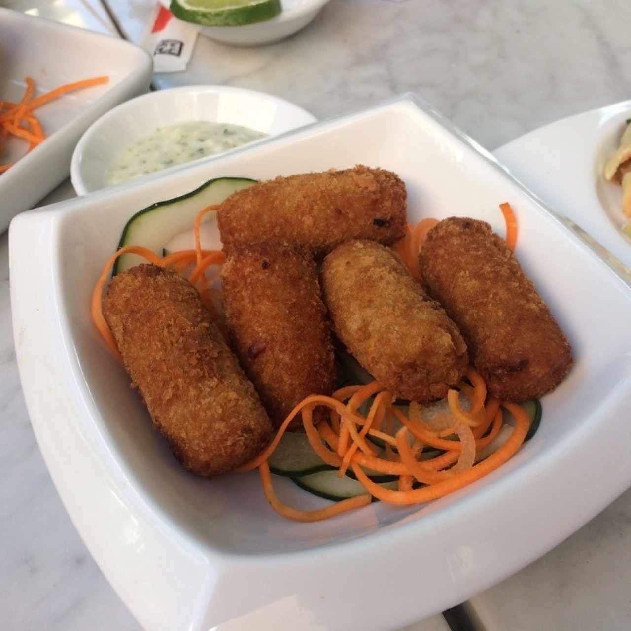 Croquetas de salmón