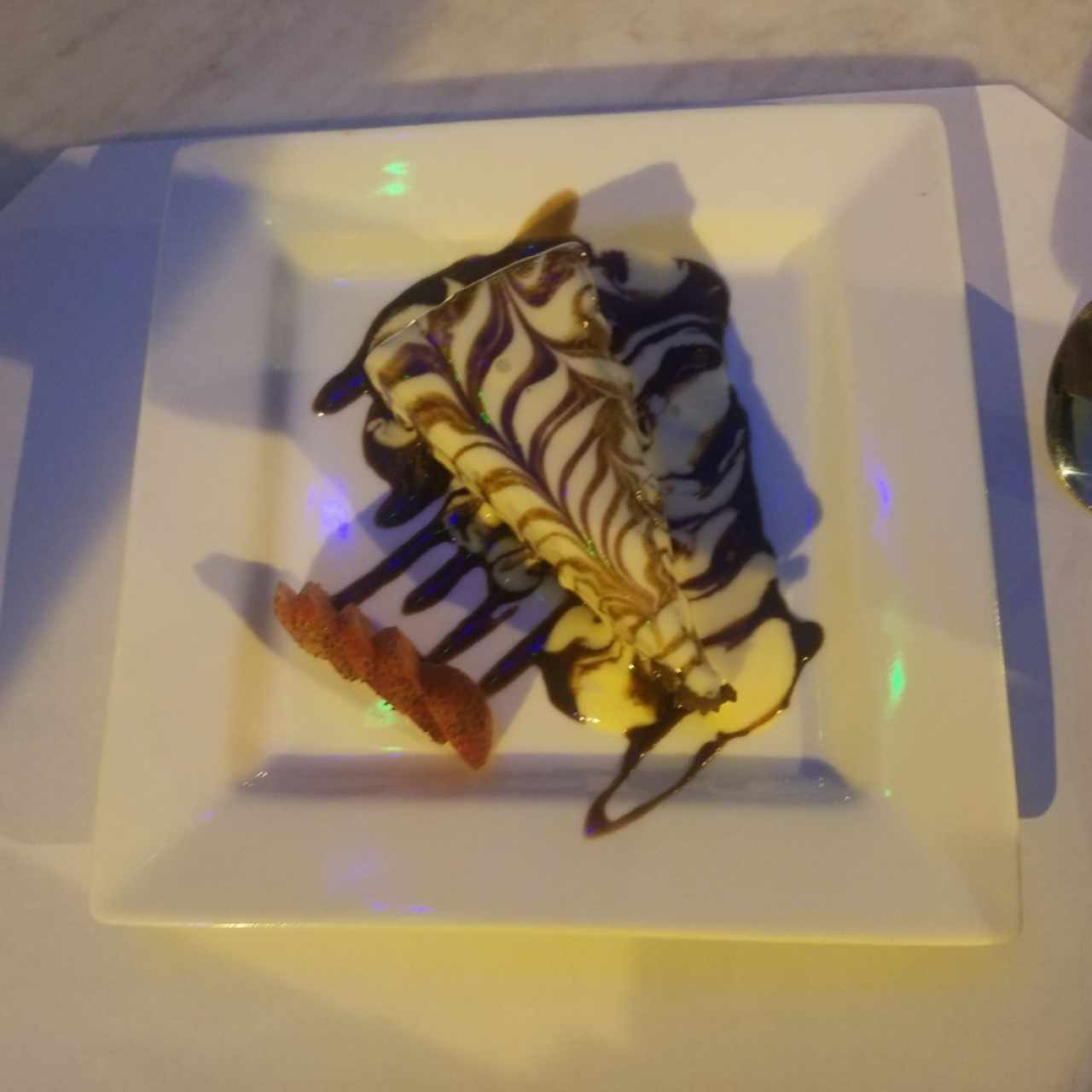 postre llamado negro en camisa