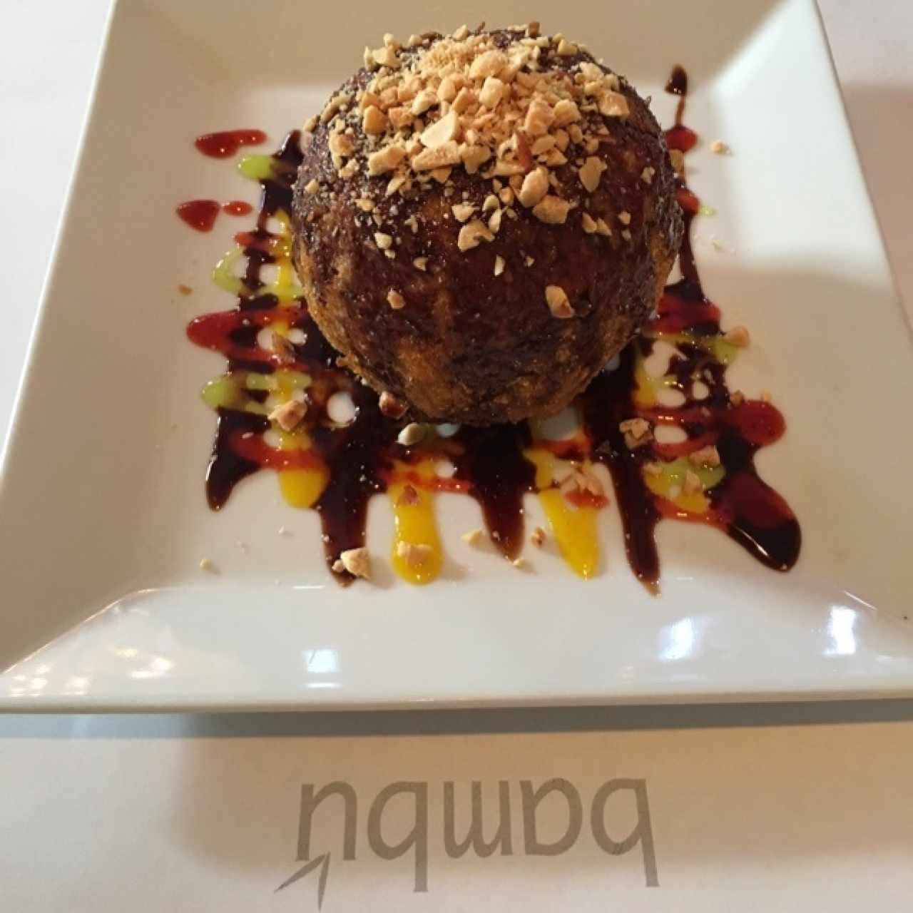 helado frito