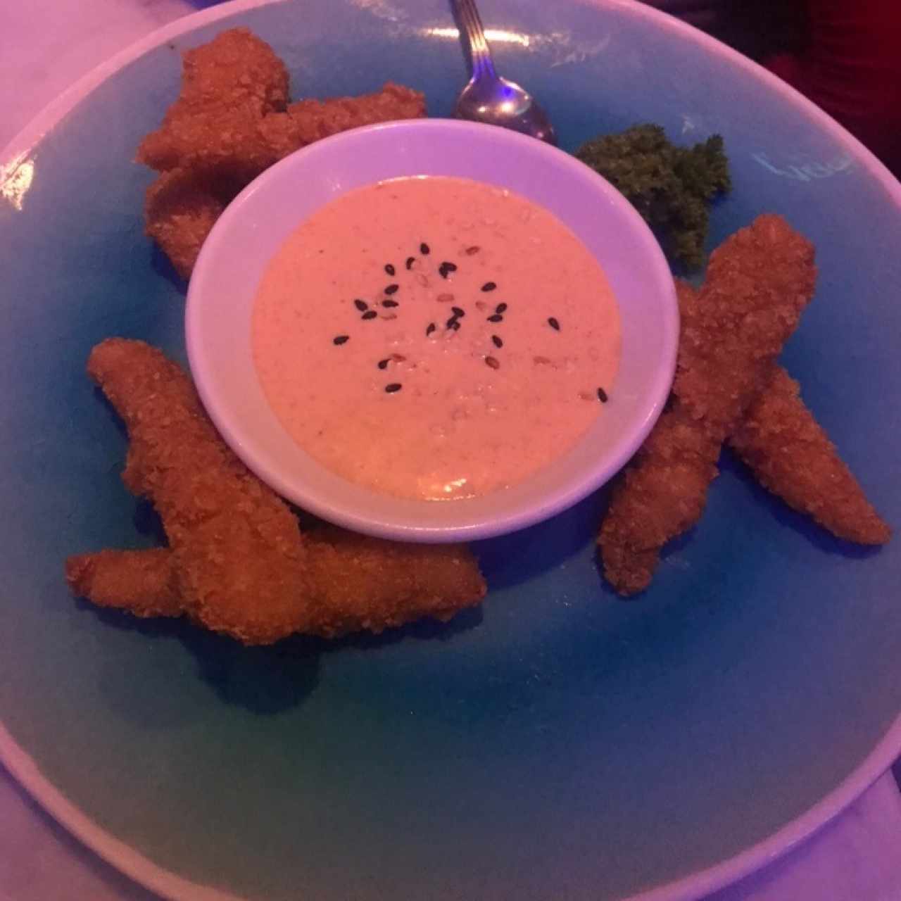 Canarones con Salsa Dragón