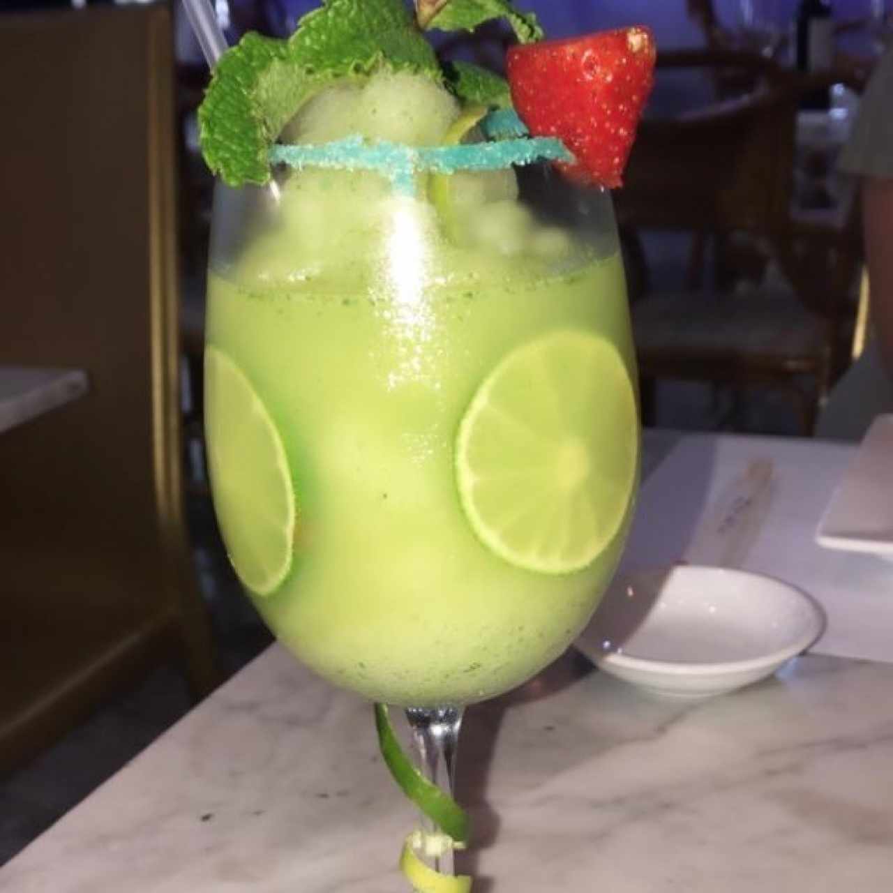 limonada con hierbabuena 