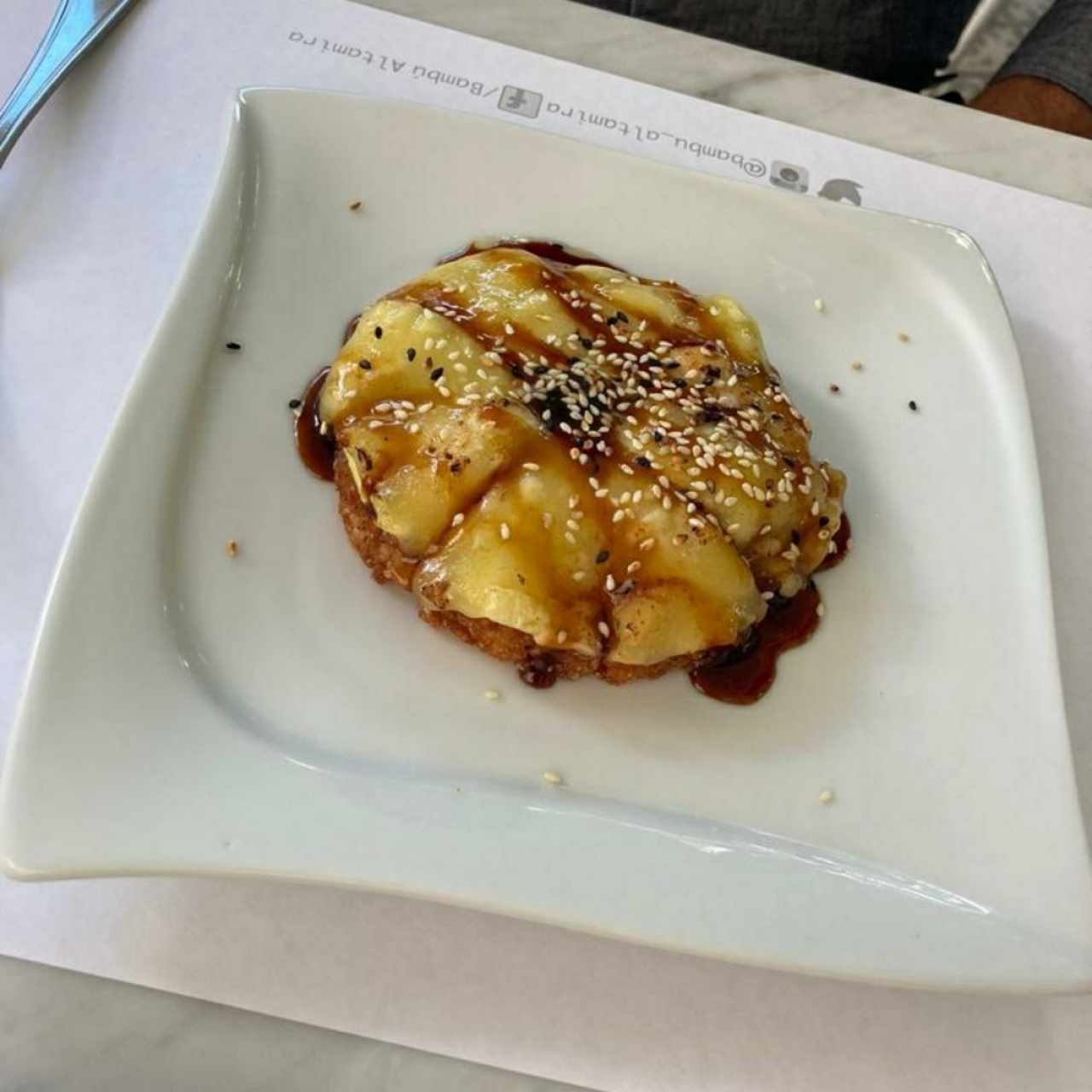 Sushi Pizza de Salmón