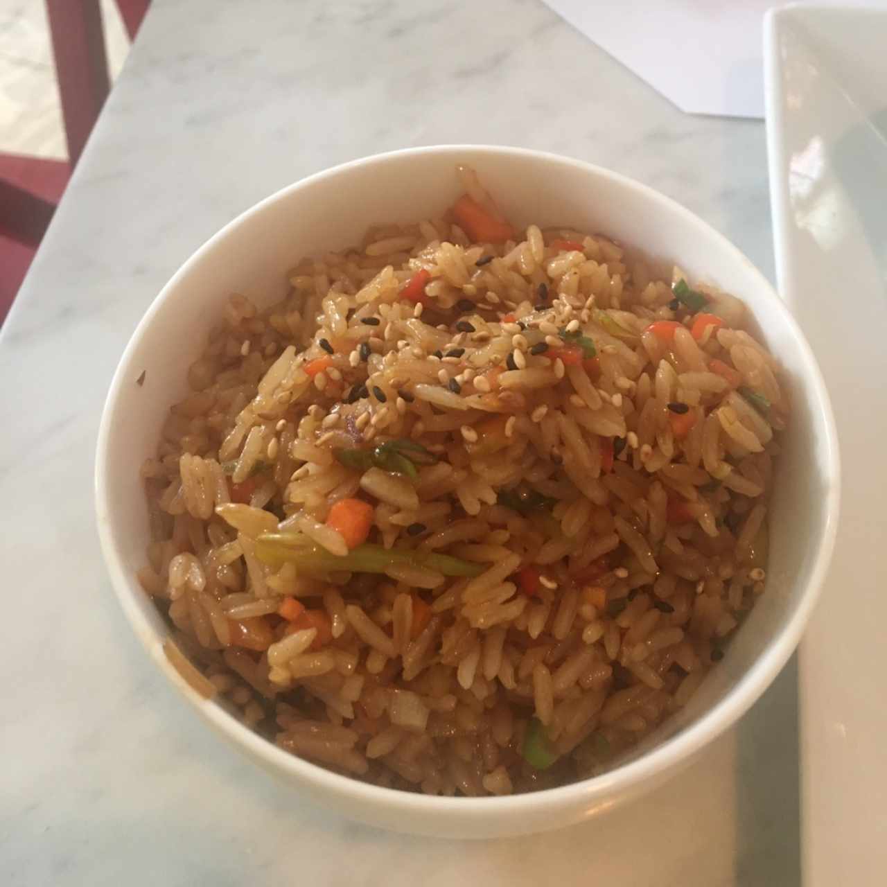 ARROZ CON VEGETALES 