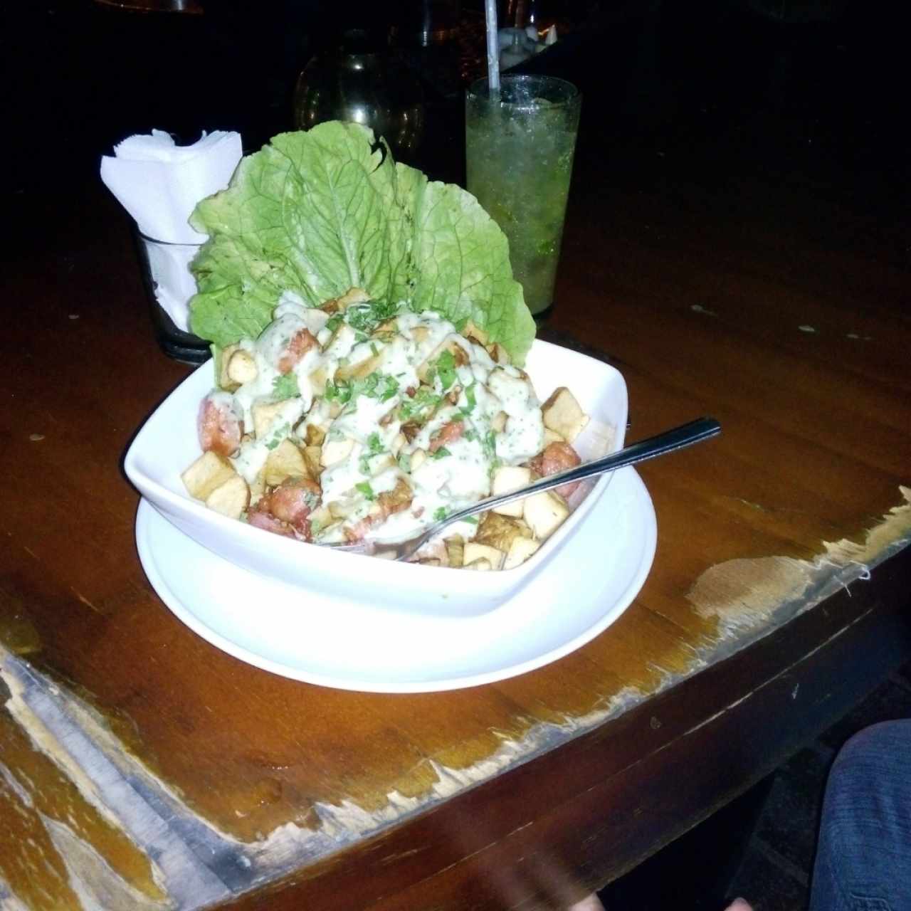 Papas con Chorizo