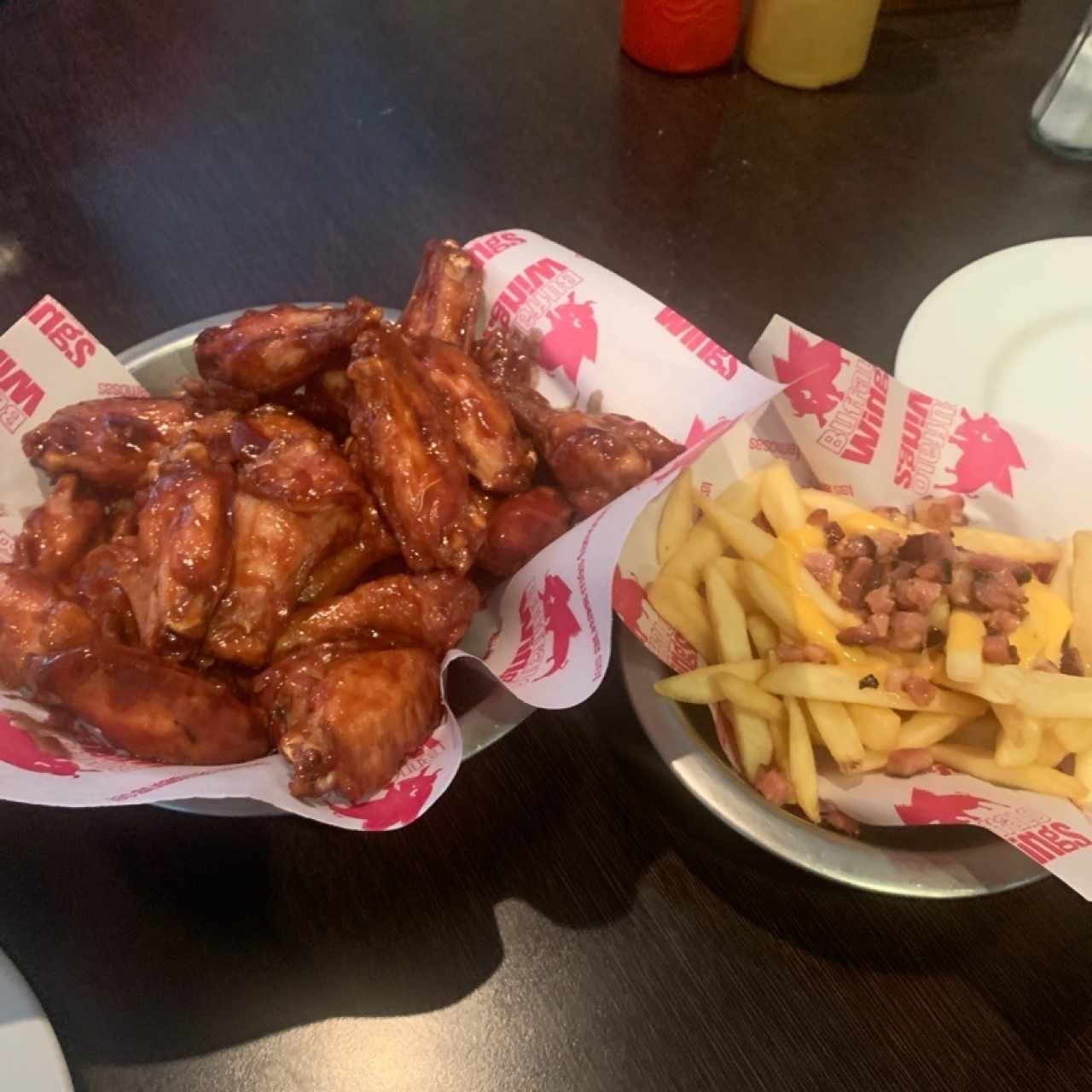 alitas de pollo