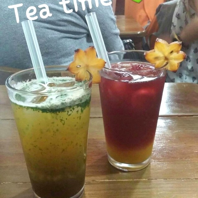 Te de burbujas (mojito y parchita) 