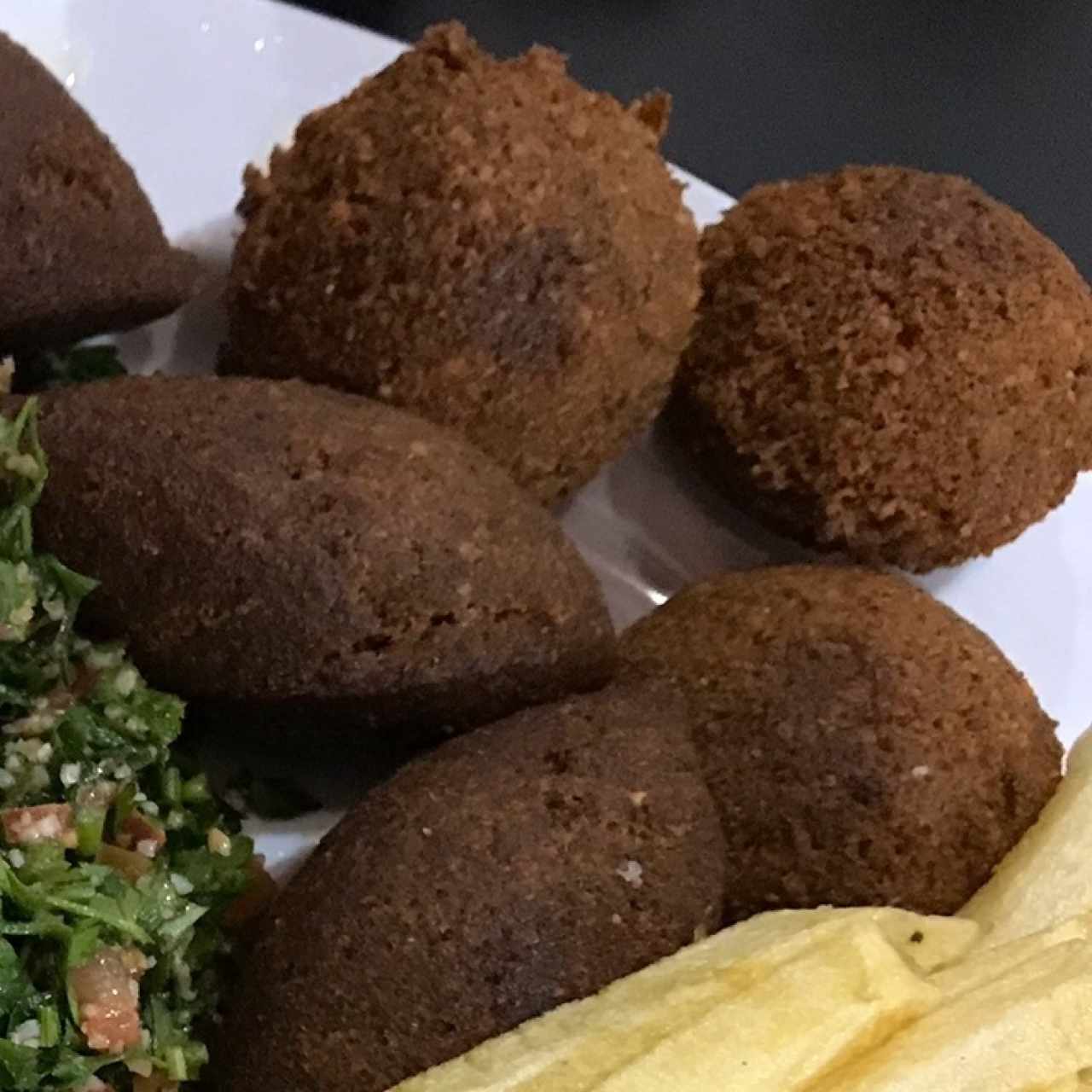 kibe y falafel