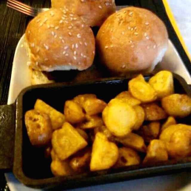Trío de hamburguesas