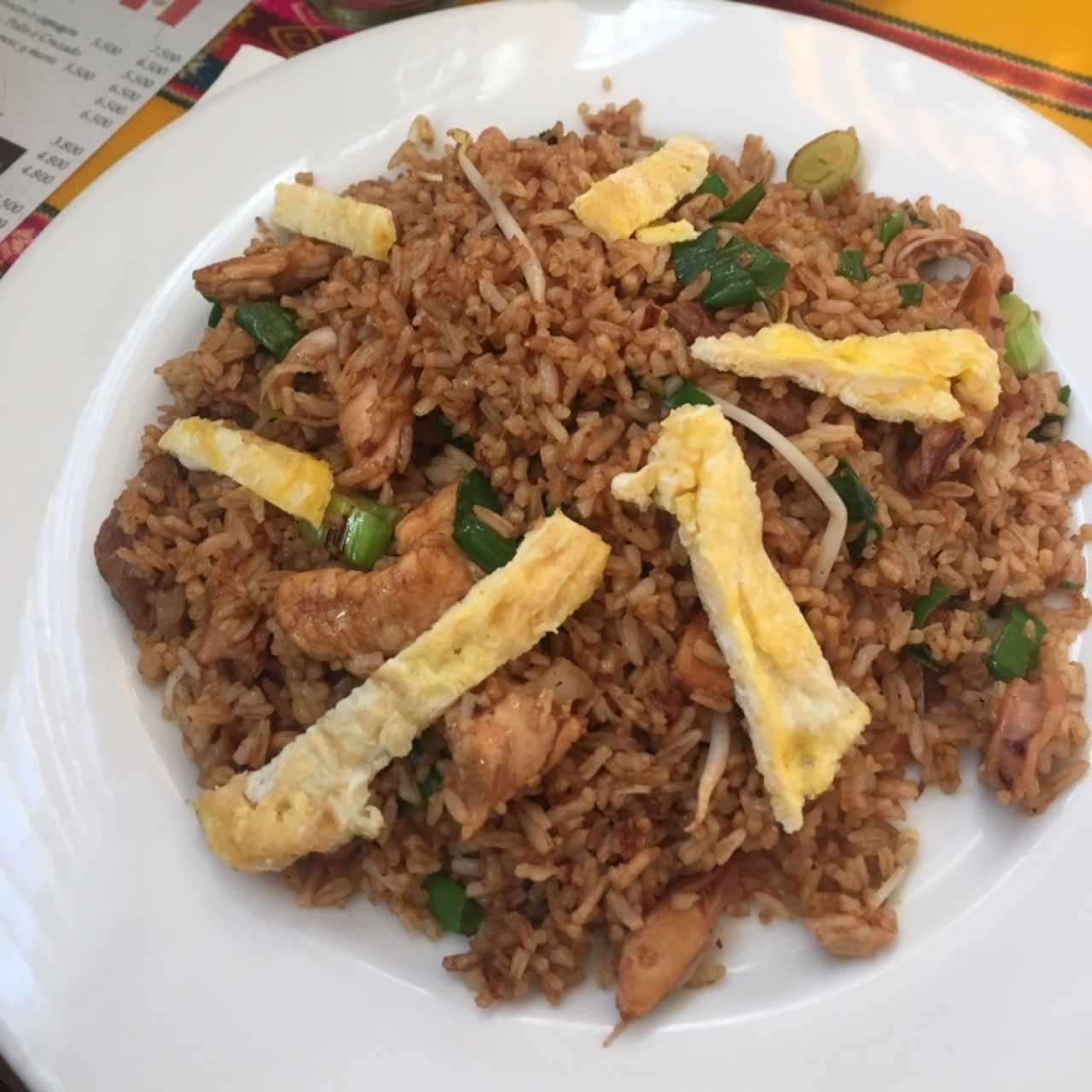 Arroz Chaufa Mixto