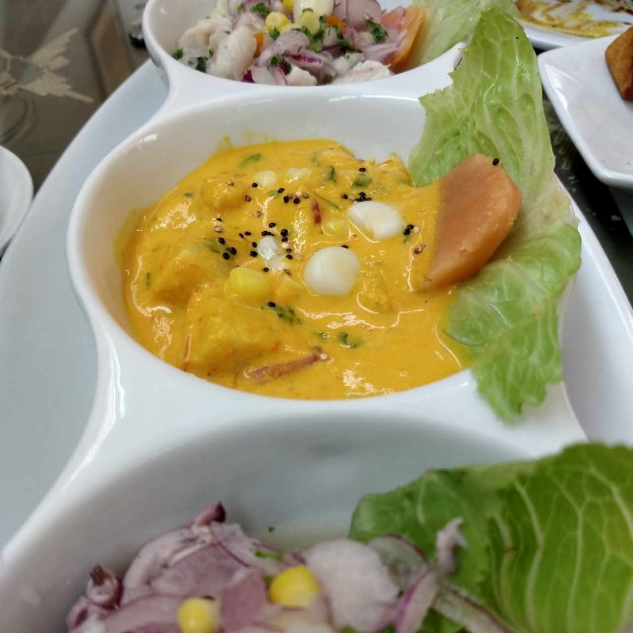 trio de ceviche
