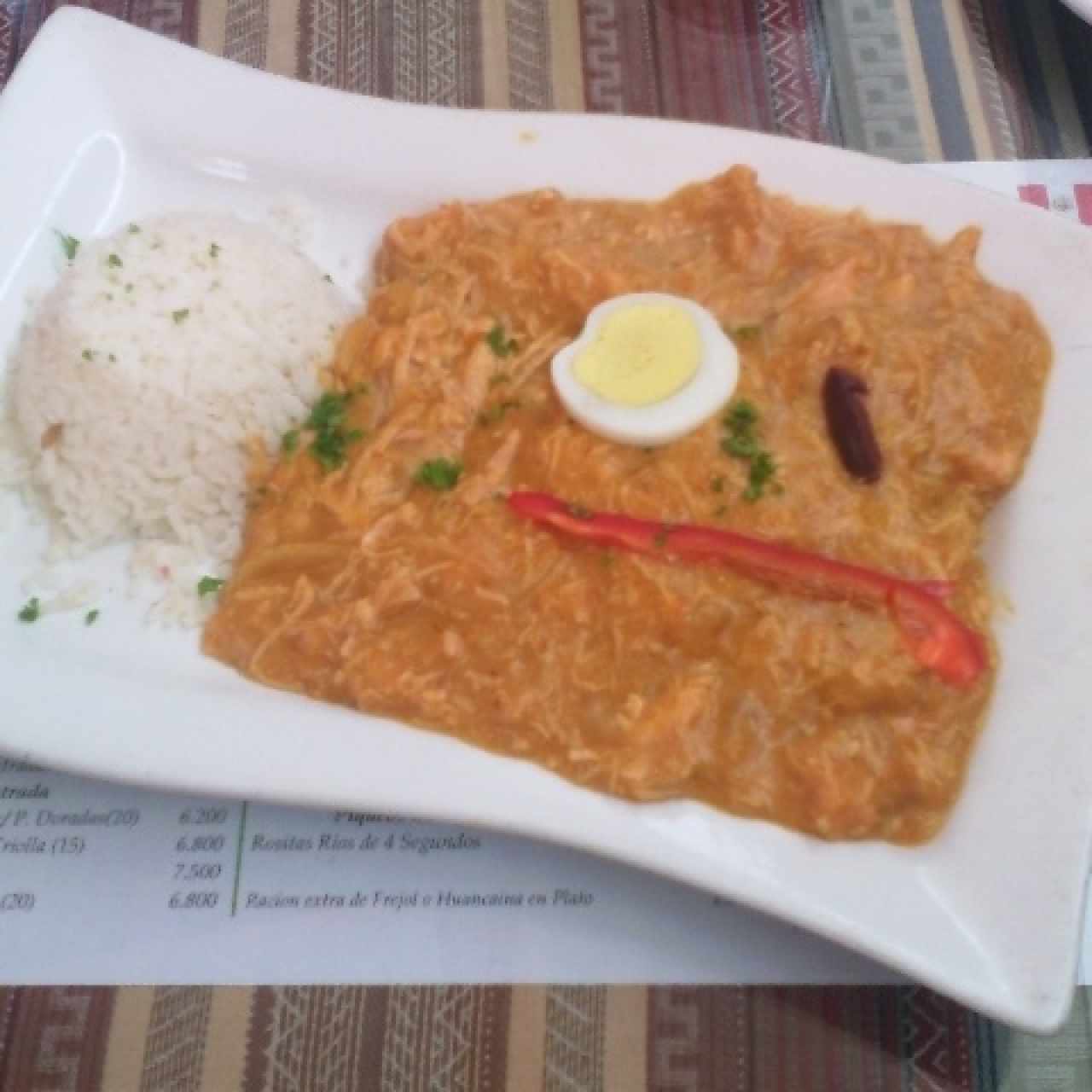 Ají de gallina