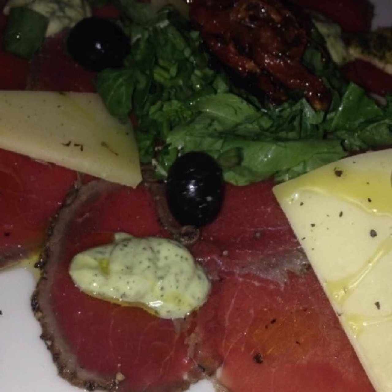 carpaccio de lomito
