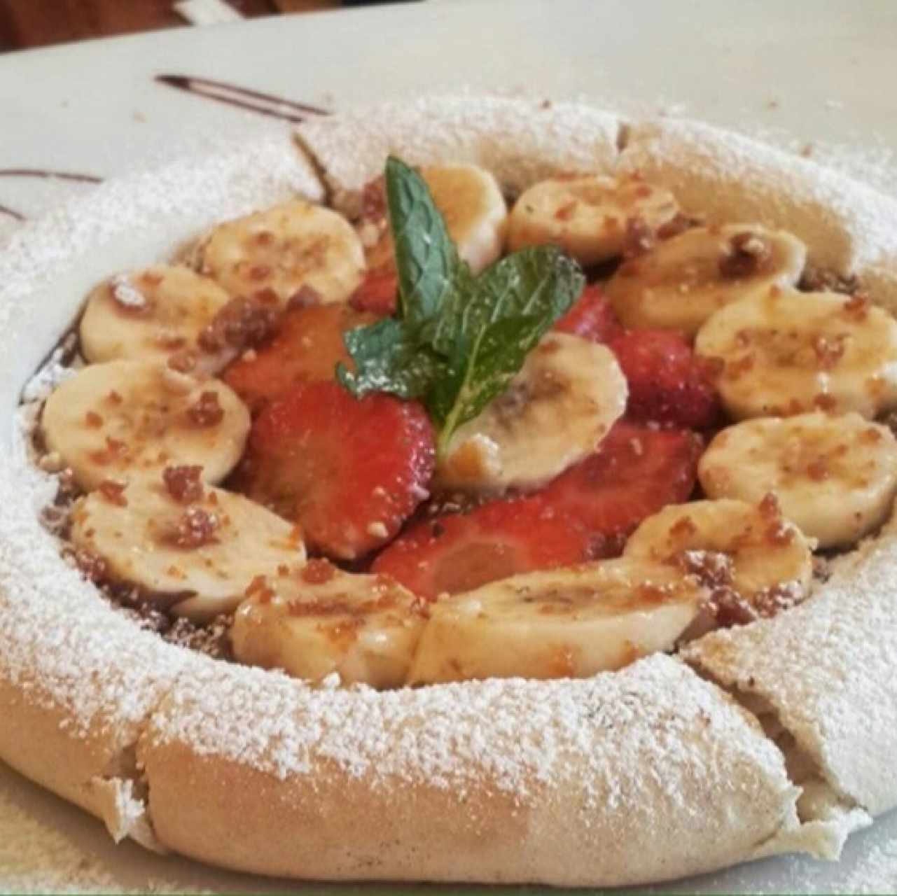 Pizza de Nutella