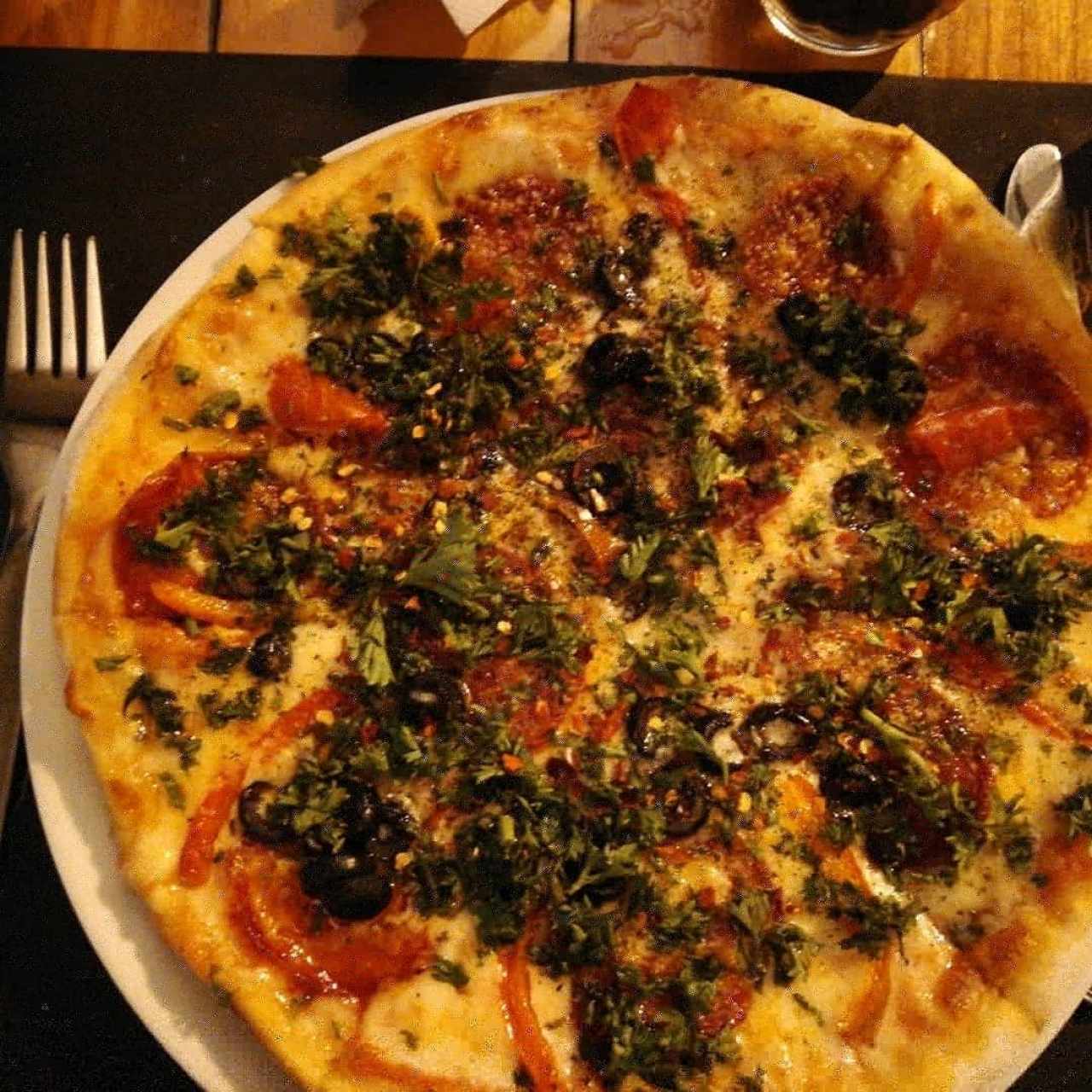 Pizza española 