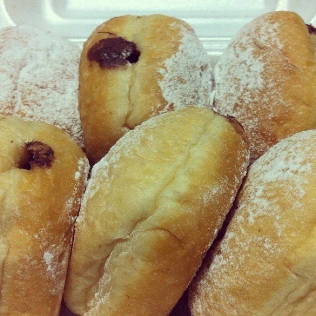 Donas rellenas de Nutella. 🍩