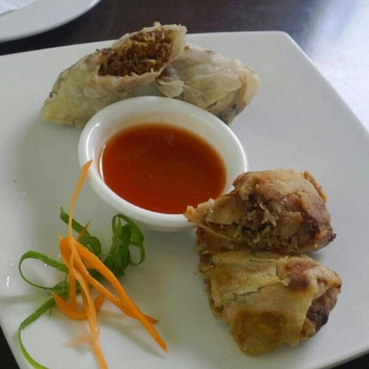 Fhobias de pollo - Bonsai Sushi, Terraza del Sambil
