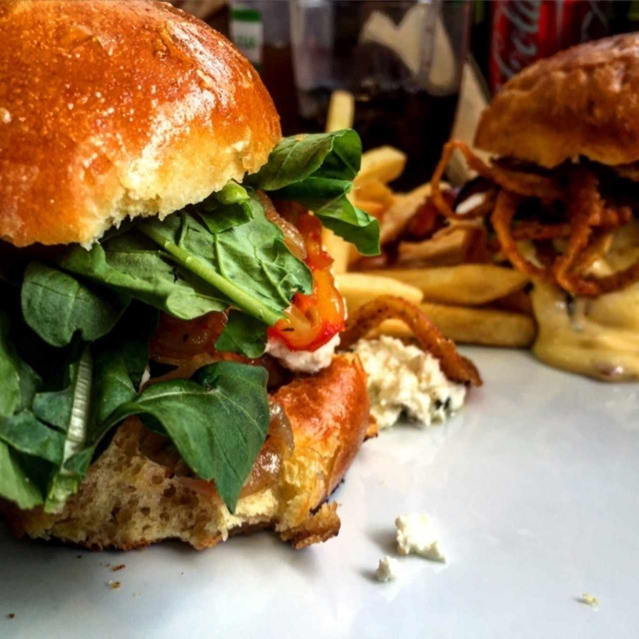 Merrit & Jim Smith burguers 