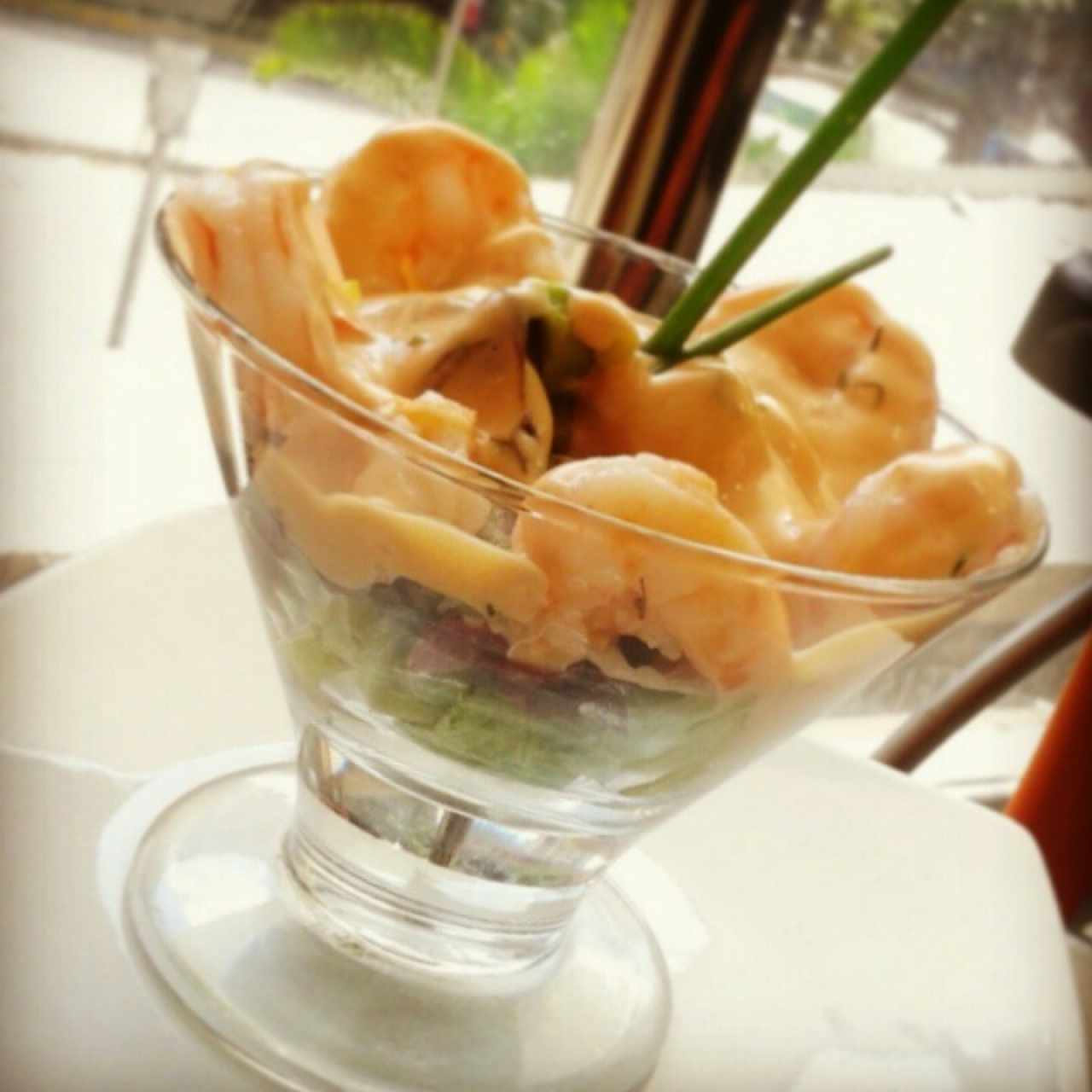 Coctel de camarones
