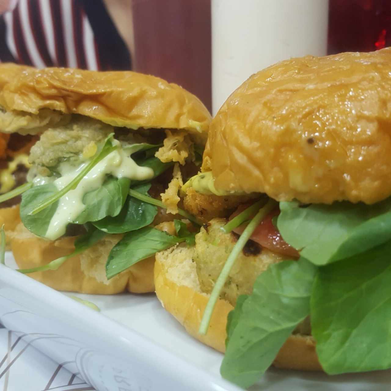 trío hamburguesas 