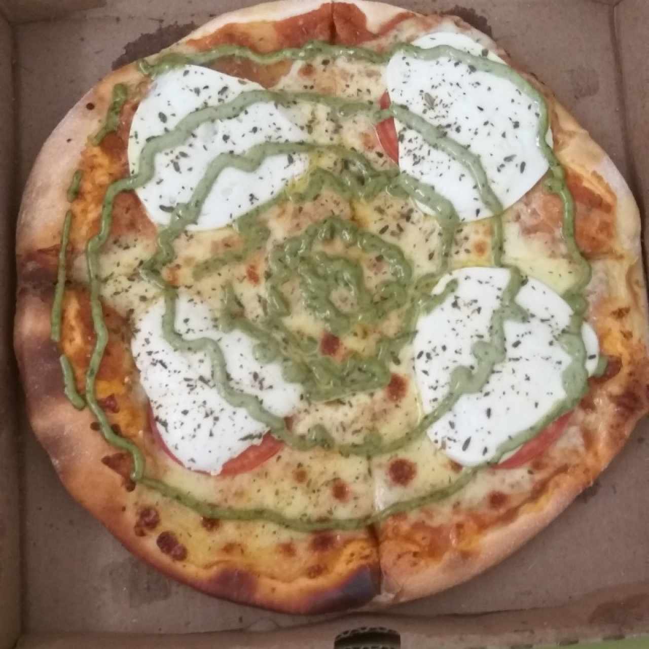 Pizzas - 9.- Capresa