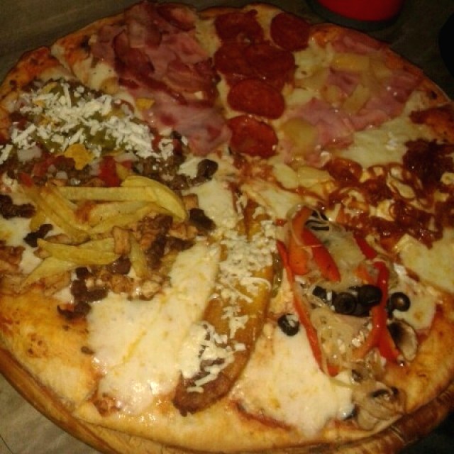 Pizza degustación...