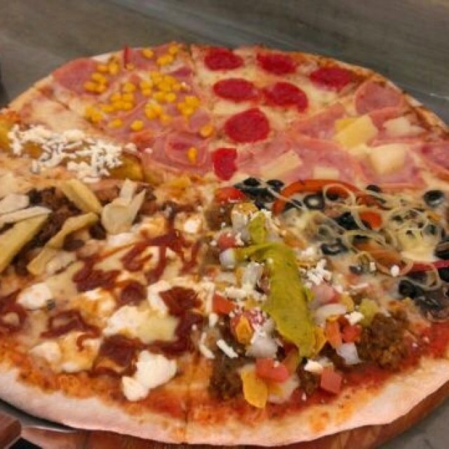 Pizza degustación