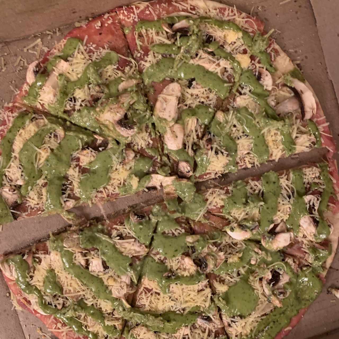 30.- Focaccia De Carpaccio De Lomito