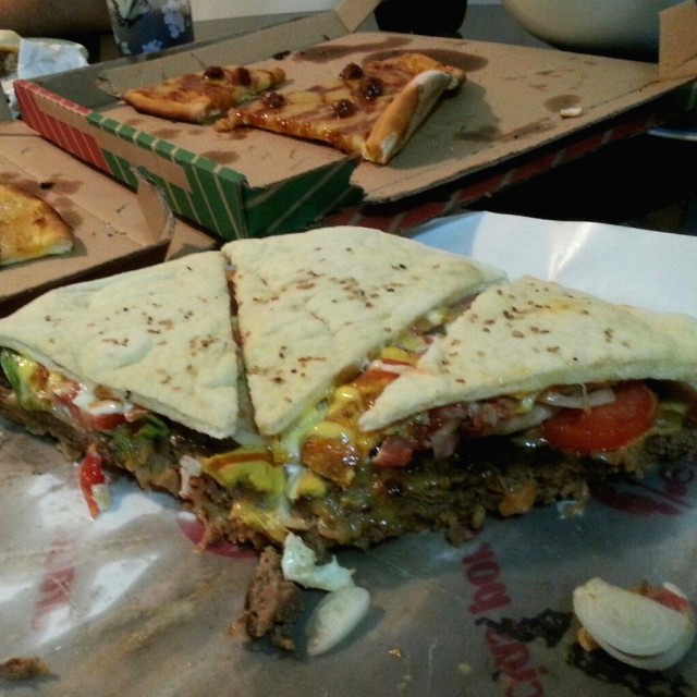 Pizza Burguer!!