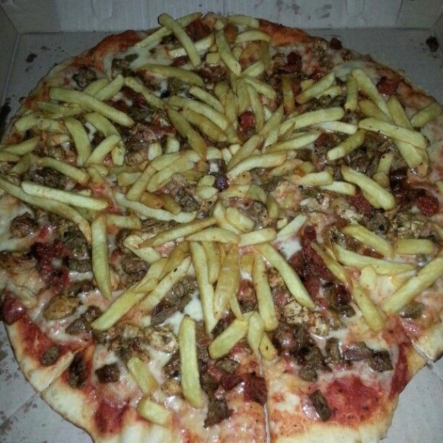 Pizza de parrilla