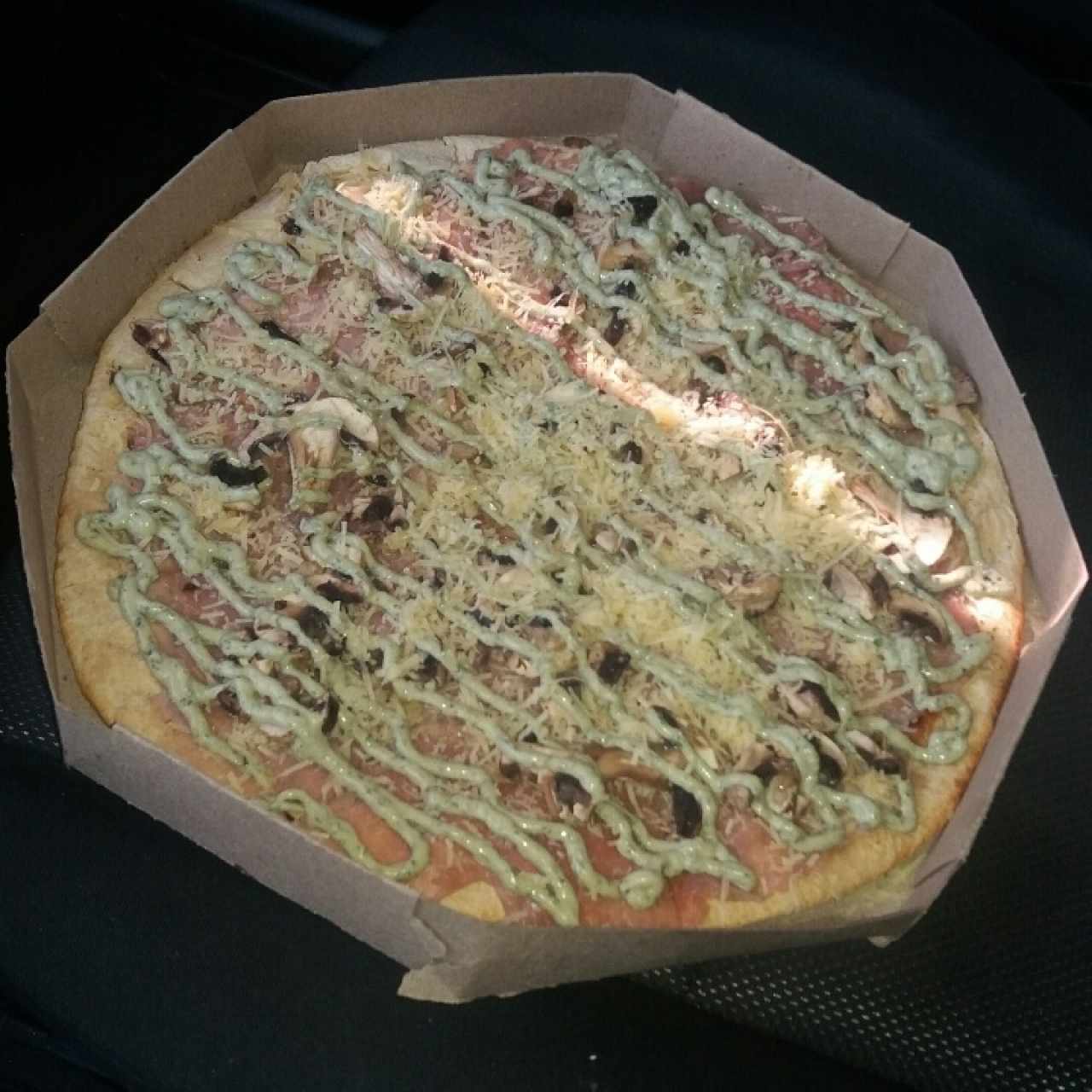Focaccia de Carpaccio de Lomito