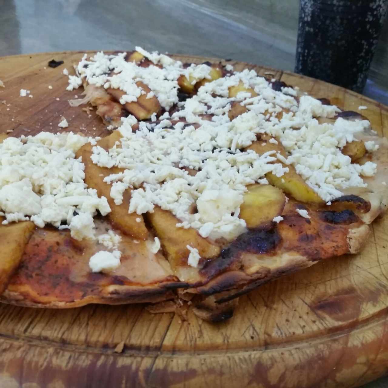 Pizza de platano