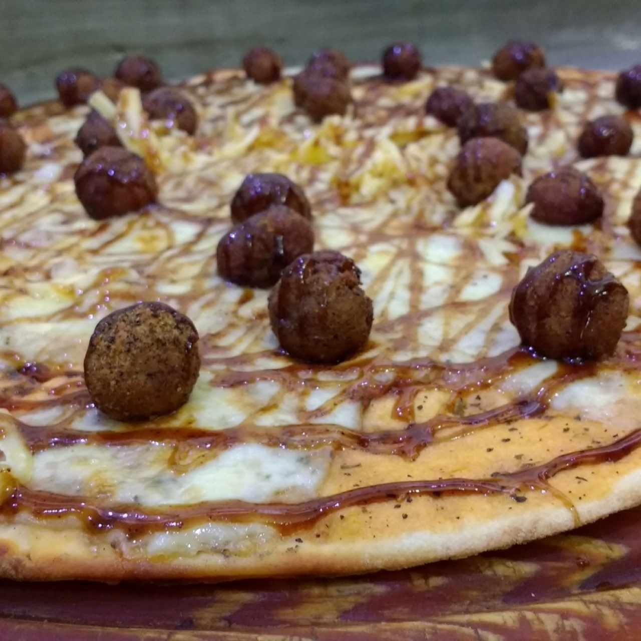 pizza pollo crispy