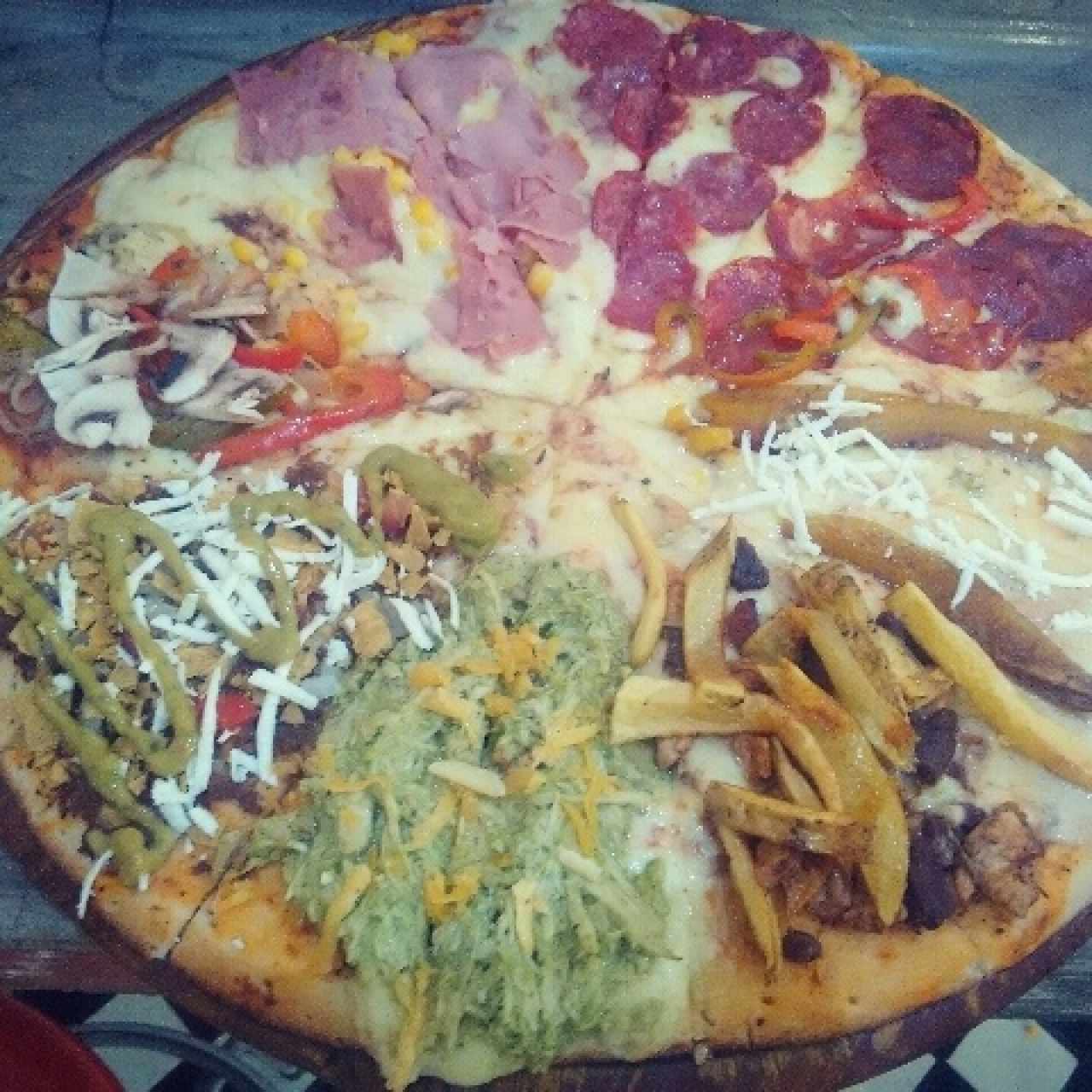 pizza degustación 