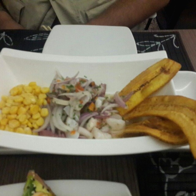 Trío de ceviche