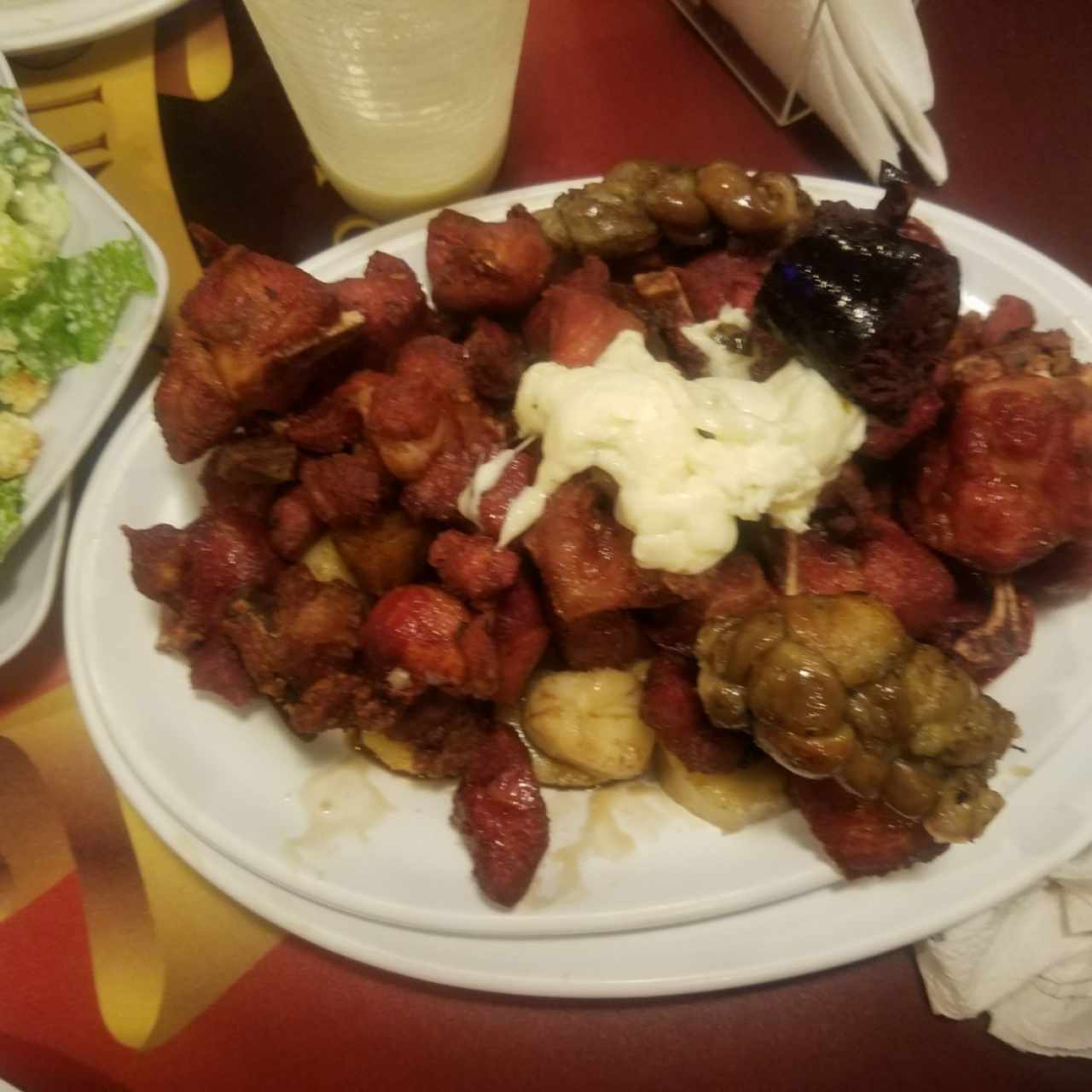 ración de cochino para 2