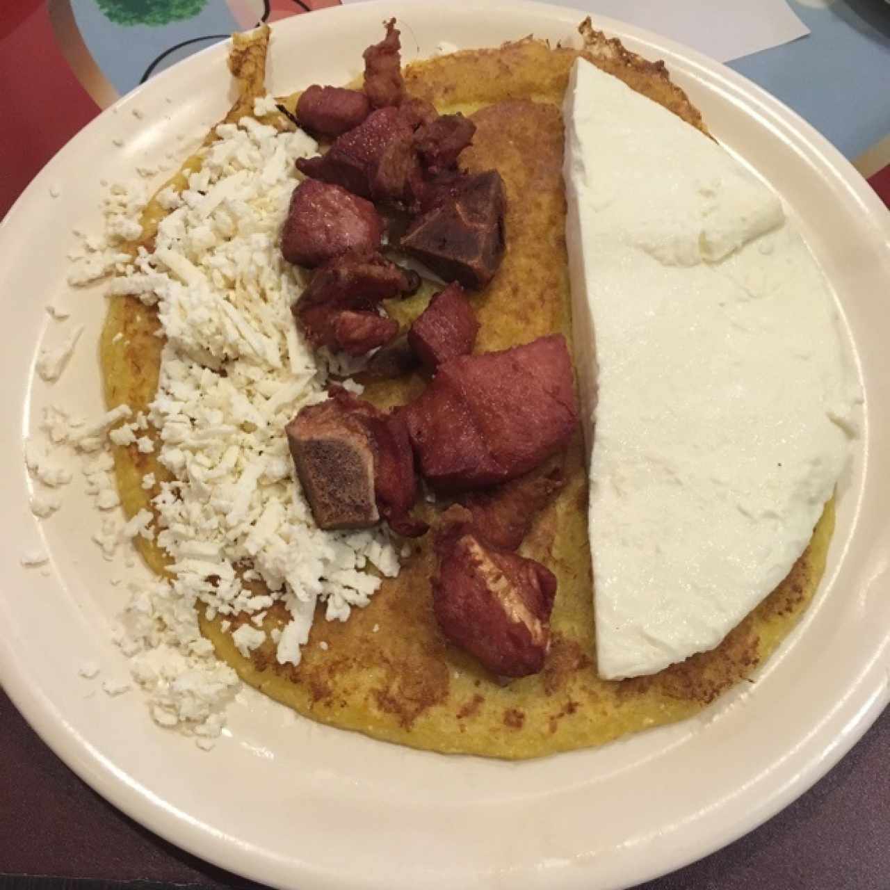 Cachapa de la casa