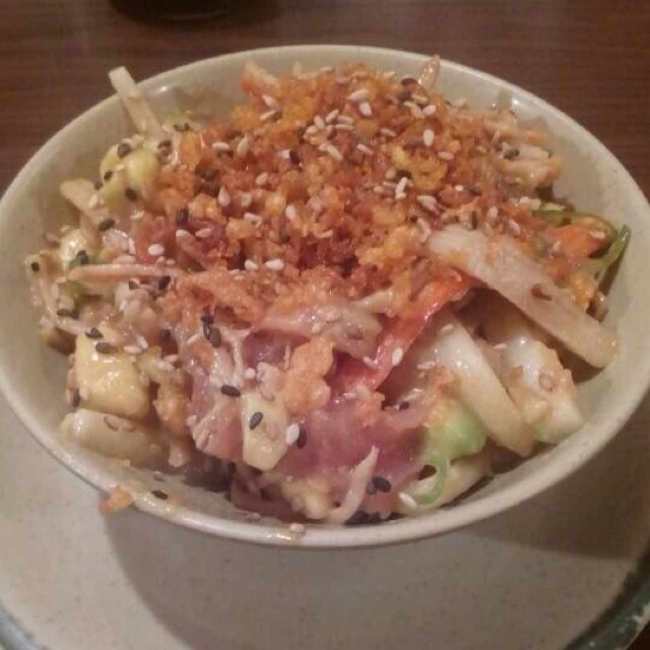 Ensalada de la casa.