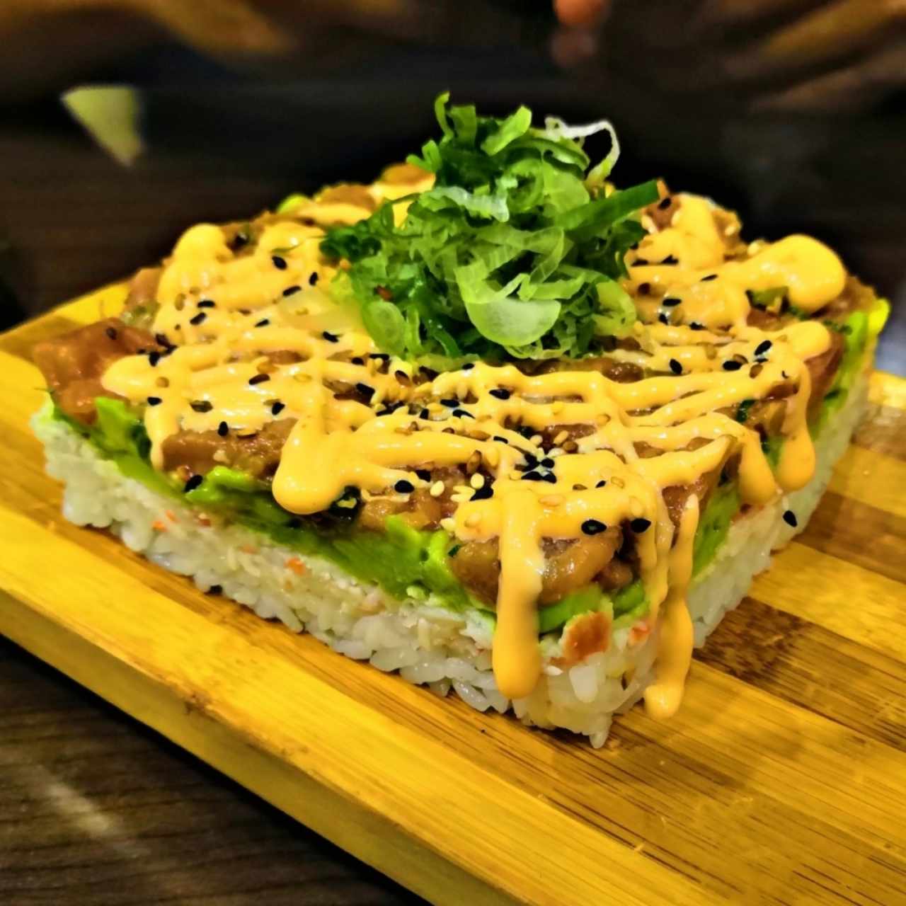 Sushi cake