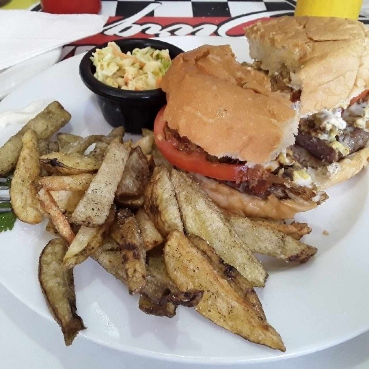 Hamburguesa con Tocineta