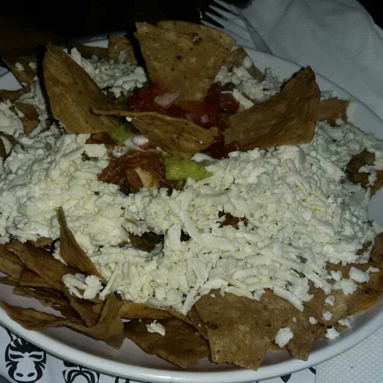 nachos luchadores con dos proteinas