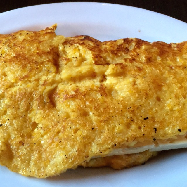Cachapa con queso 
