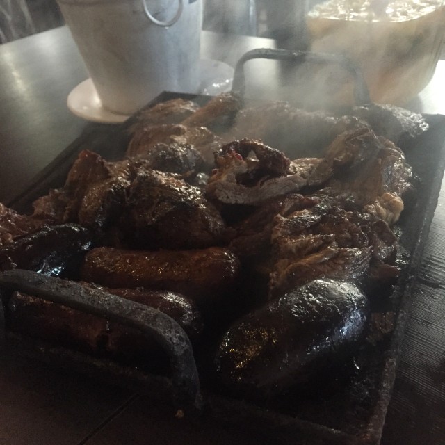 Carne en vara