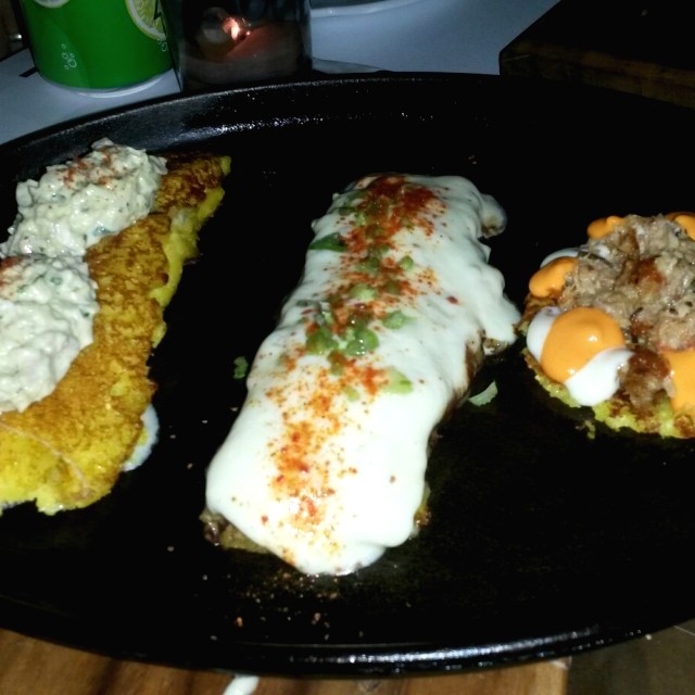 Cachapas con todo