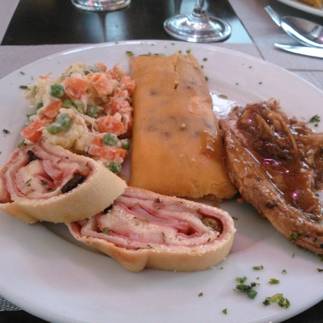 Plato navideño