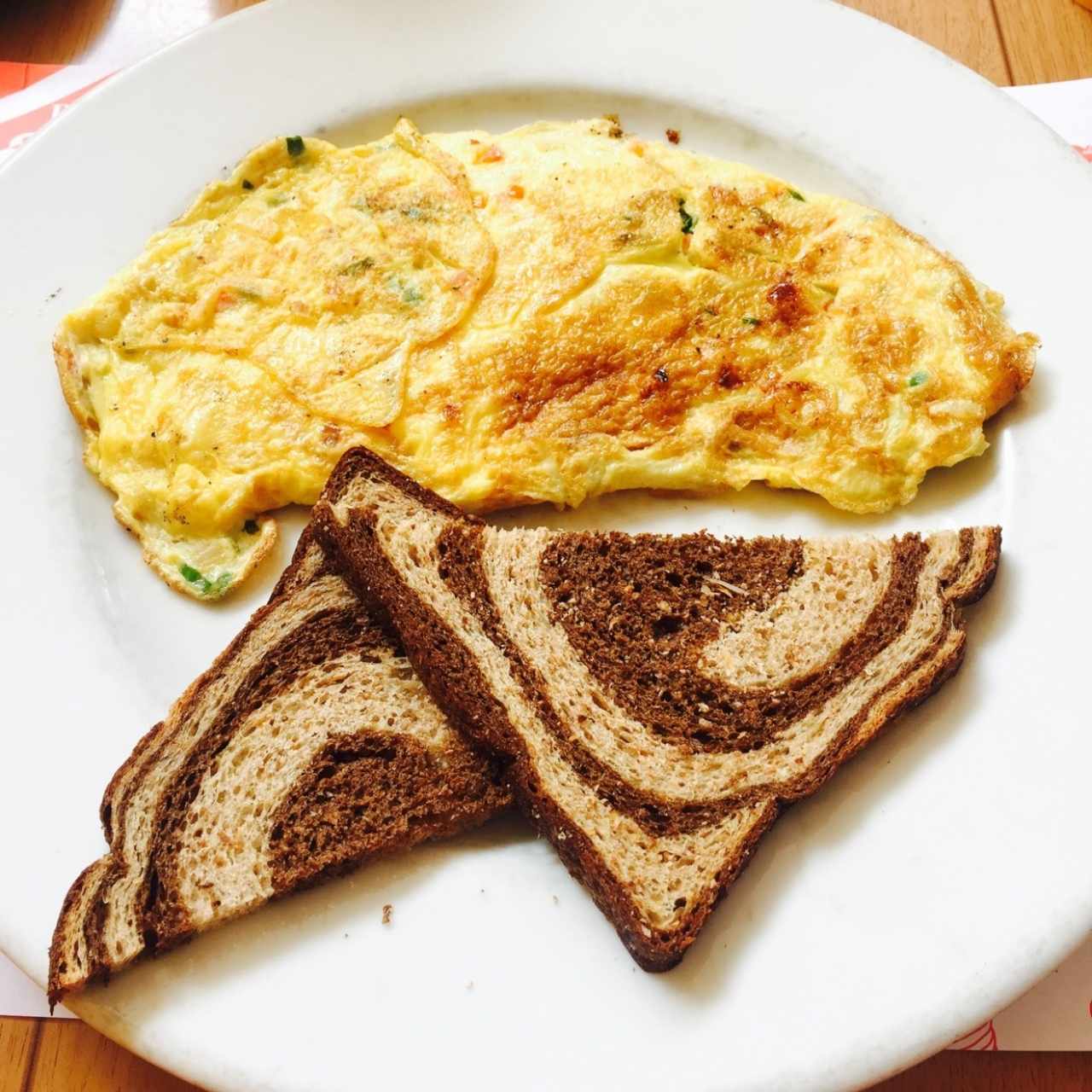 Omelette de vegetales