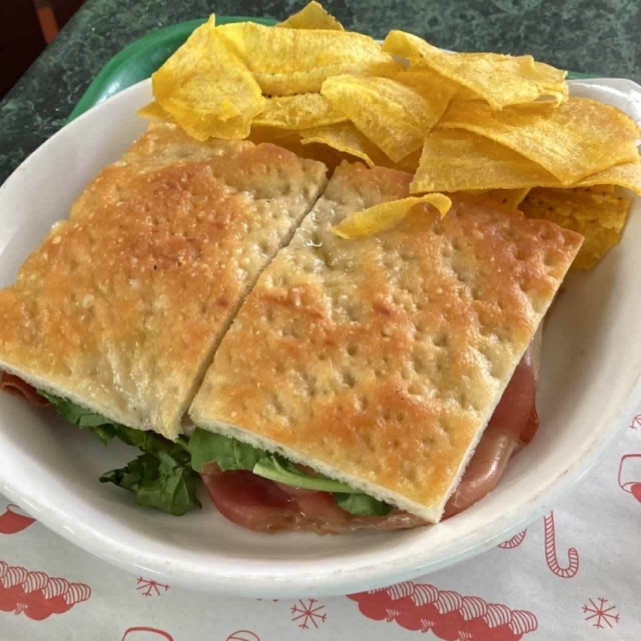 Focaccia De Prosciutto